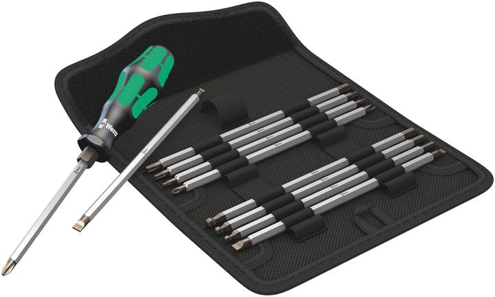 Produktbild Wera 88/1 Vario-Satz (Schlitzschrauben, Innensechskant, Torx (TX), Pozidriv-Kreuzschlitz (PZ), Phillipps-Kreuzschlitz (PH))