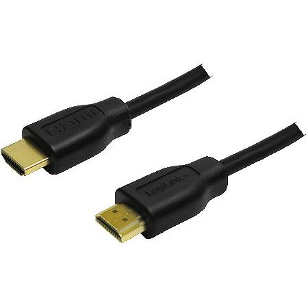 LogiLink HDMI (Typ A) — HDMI (Typ A) 19-Polig (5 m, HDMI), Video Kabel