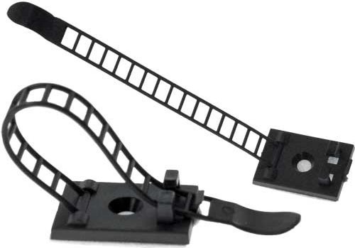 Actual product image InLine Cable tie bundle clamp (Plastic cable ties, 85 mm, 10 pcs.)