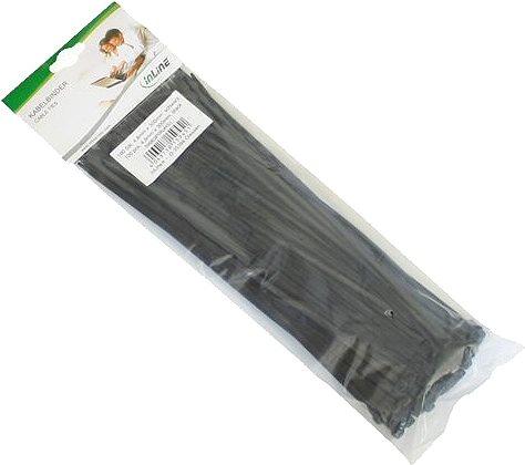 Image du produit InLine Attaches-câbles Noir (paquet de 100) (Serre-câbles en plastique, 450 mm, 100 pcs)