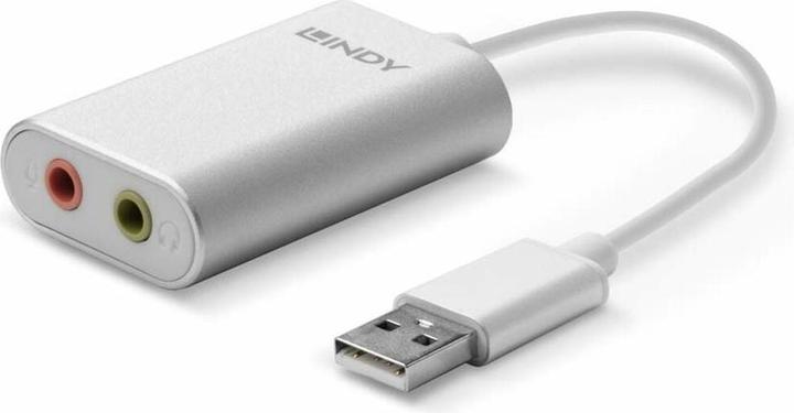 Image du produit Lindy Adaptateur audio USB type A 3,5 mm (USB)