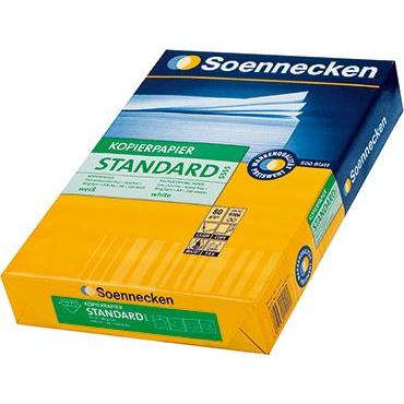 Soennecken, Kopierpapier, Kopierpapier Standard 5555 DIN A4 80g weiss 500 Bl./Pack. (80 g/m², 500 x, A4)
