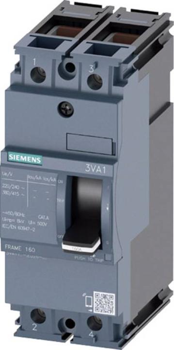 Produktbild Siemens Leistungsschalter 1 St. 3VA1116-3ED26-0AA0 Einstellbereich (Strom): 160