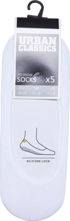 Produktbild Urban Classics Invisible Socks (5er Pack, 35 - 38)