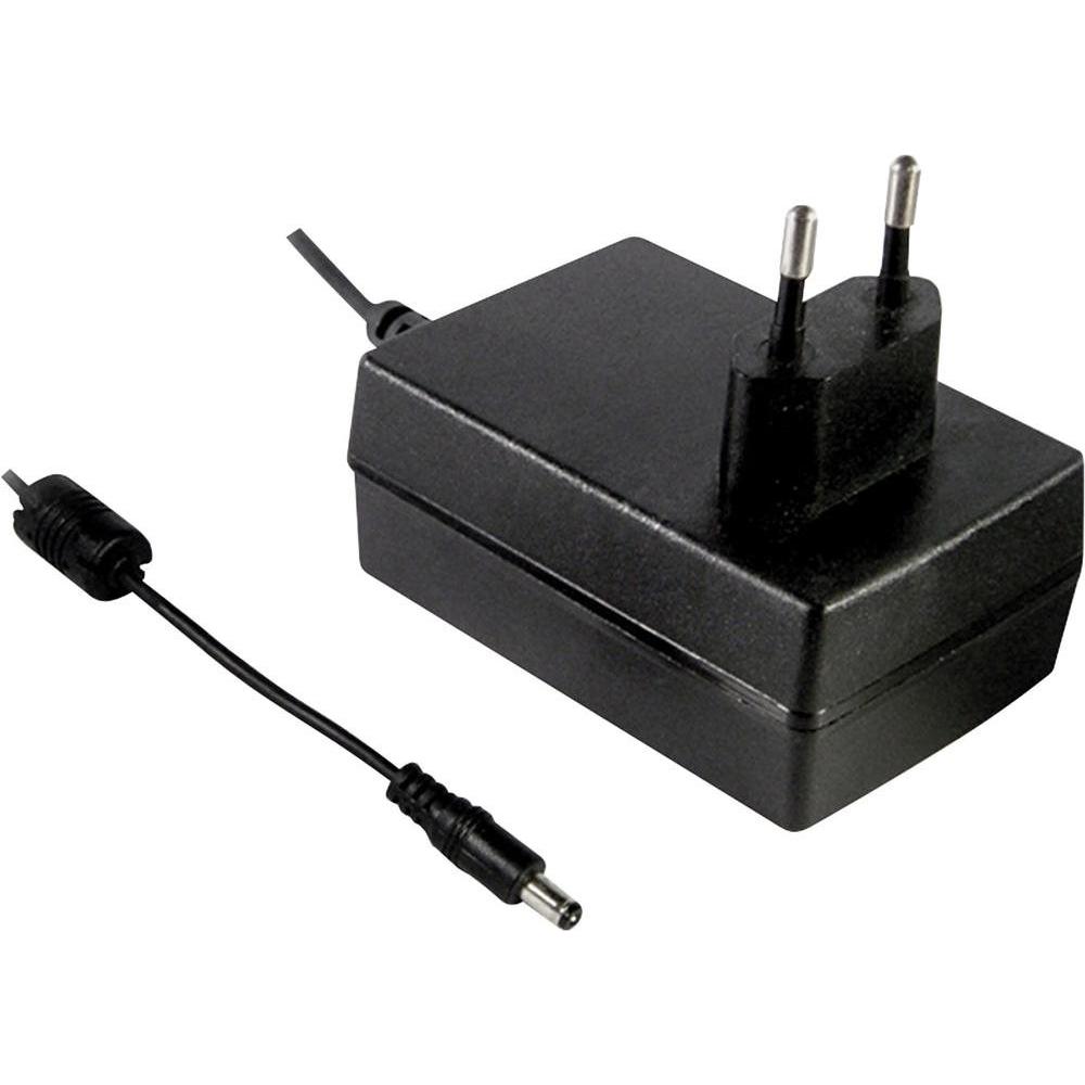 MeanWell Steckernetzteil, Festspannung GST36E24-P1J 24 V/DC 36 W, Universalladegerät