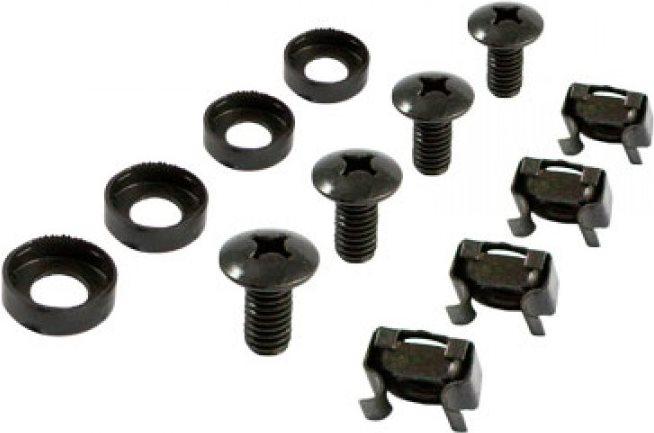 Actual product image Allnet 48,30cm (19") zbh. Mounting set, cage nuts+screws