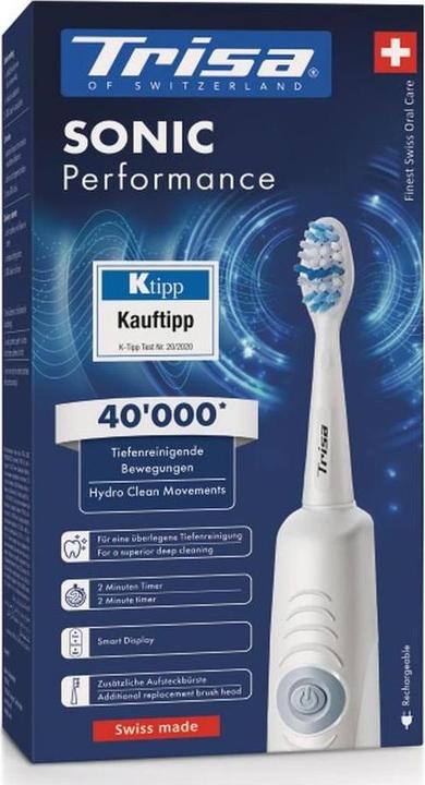 Actual product image Trisa sonic performance