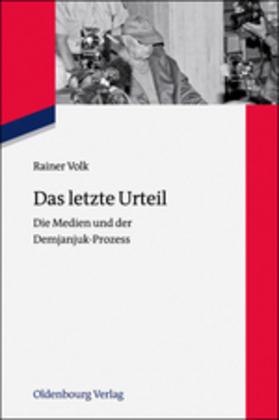 Produktbild Das letzte Urteil (Deutsch, Rainer Volk, 2012)