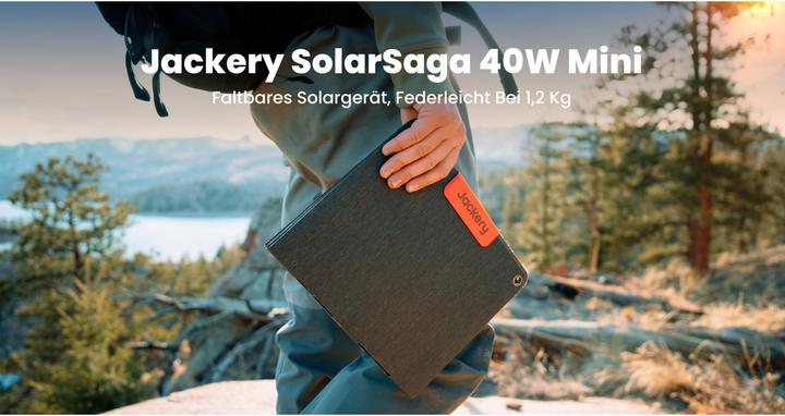 Actual product image Jackery Solar Saga (40 W, 1.20 kg)