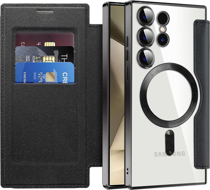 Produktbild Techsuit - SmartMag Book Case - Samsung Galaxy S24 Ultra - Black (Samsung Galaxy S24 Ultra)