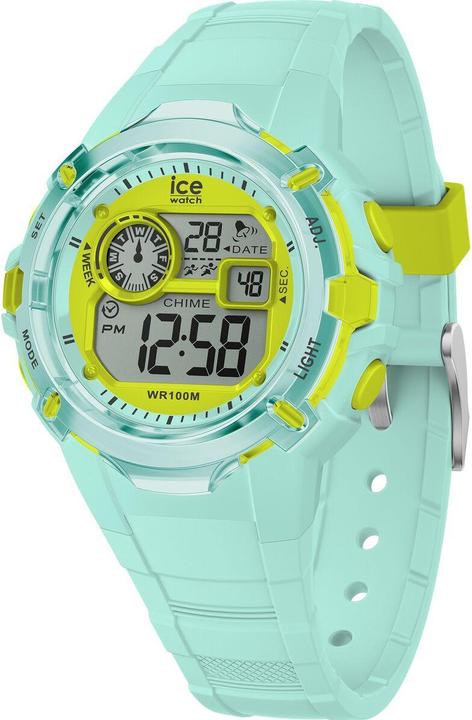 ICE Watch Ice Digit Explorer Dreamy Turquoise (Digital watch, 40 mm)