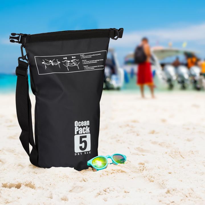 Actual product image Relaxdays Waterproof 5L Dry Bag (5 l)