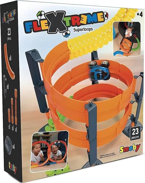 Produktbild Smoby Flextreme Superloops Rennbahn Set