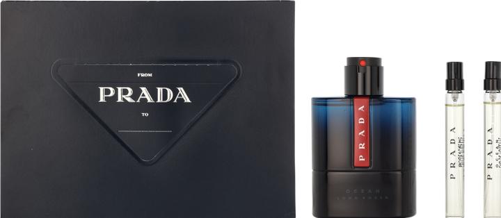 Immagine prodotto Prada Luna Rossa Ocean 100ml Set Eau de Toilette 100ml + 2x Eau de Toilette 10ml (Set di profumi)