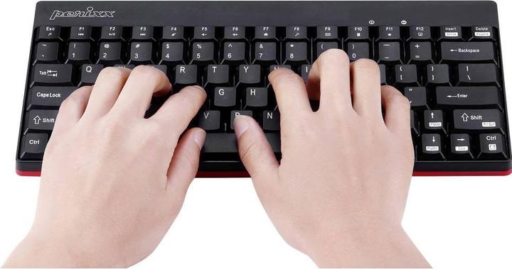 Actual product image Perixx PERIDUO-712BDE (EN) black (DE, Wireless)