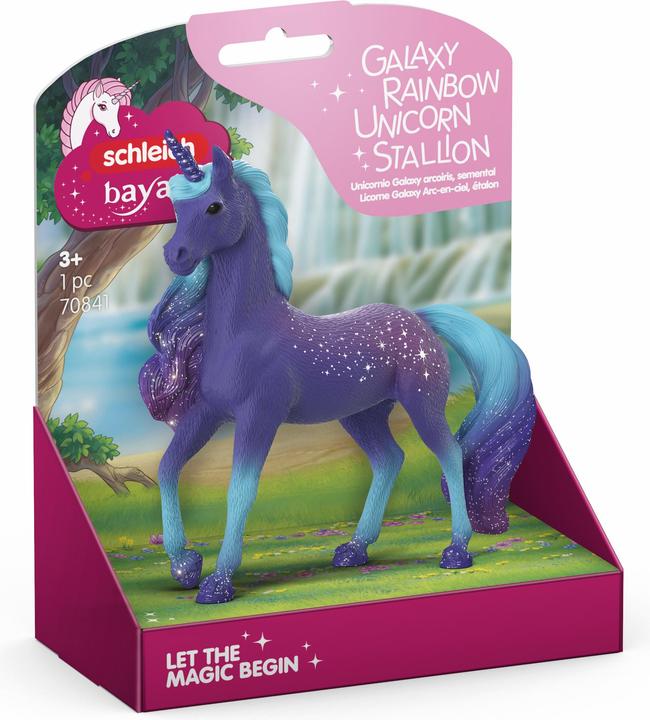 Produktbild Schleich Galaxy Regenbogen Einhorn Hengst