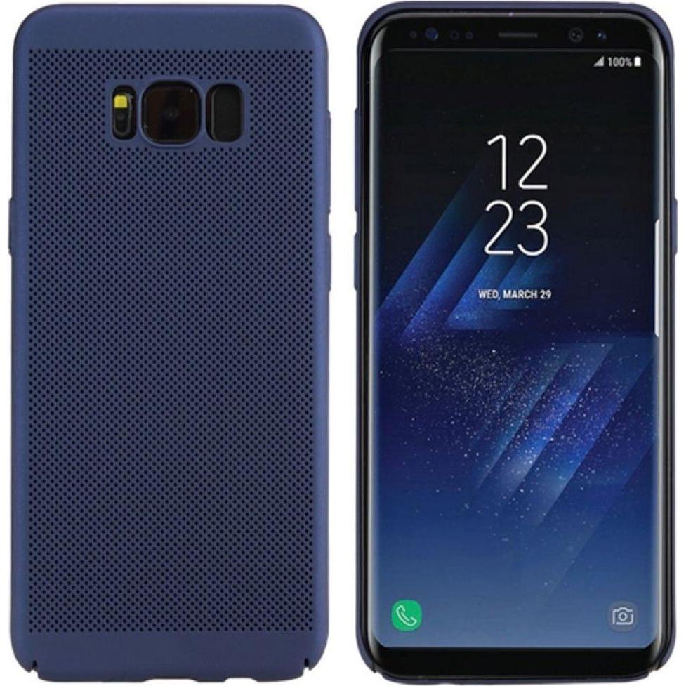 König Design Handyhülle für Samsung Galaxy S8 Schutzcase Backcover Bumper Etuis Rahmen Blau (Samsung Galaxy S8+), Smartp...