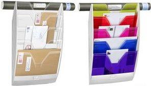 Actual product image Durable Wall Brochure Holder 5f.White/Multicolored (24 x 32 cm)