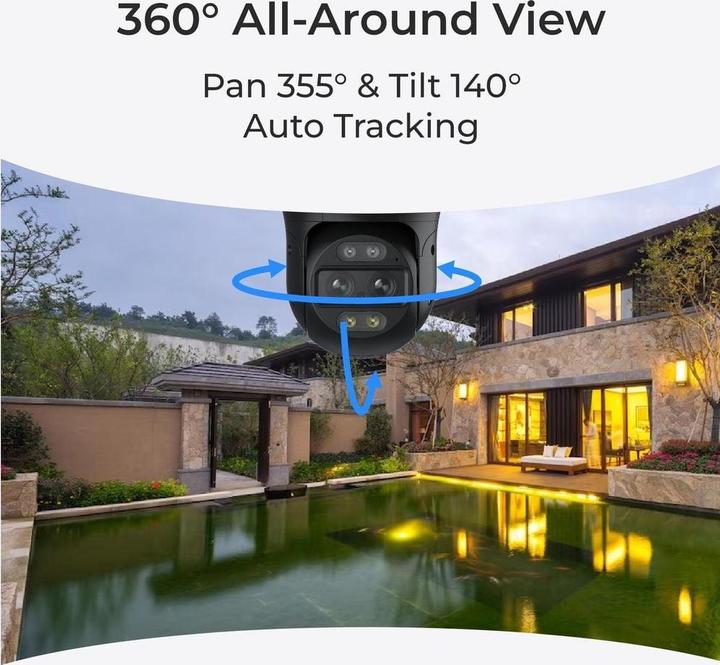 Produktbild Reolink TrackMix Series P760-4K 8MP (3840 x 2160 Pixels)