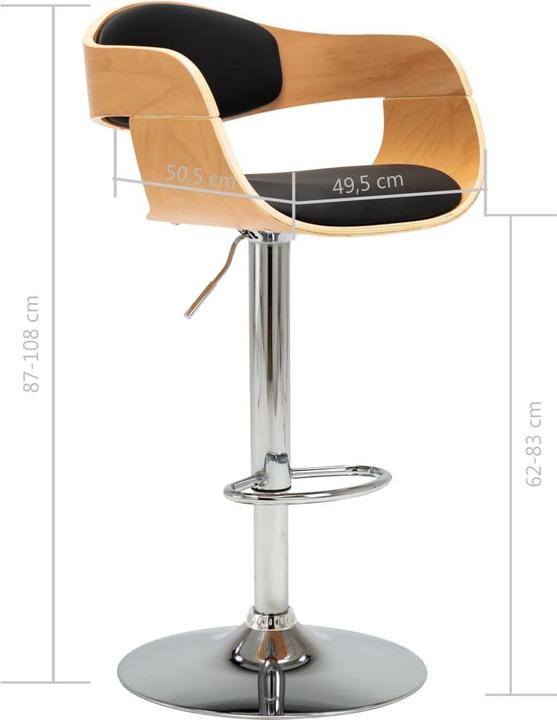 Produktbild vidaXL Barstuhl