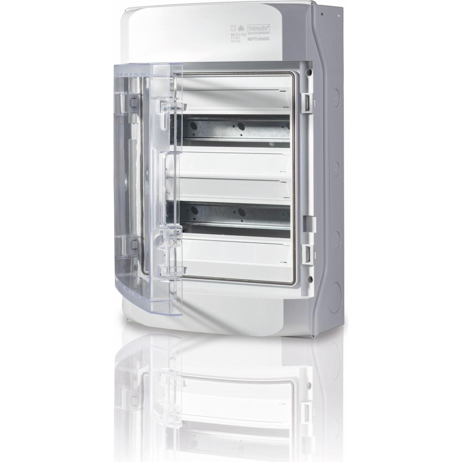 F-Tronic, Verteilerschrank, AP Feuchtraum- NEPTUN24SQverteiler IP65 PC Belüftungssys