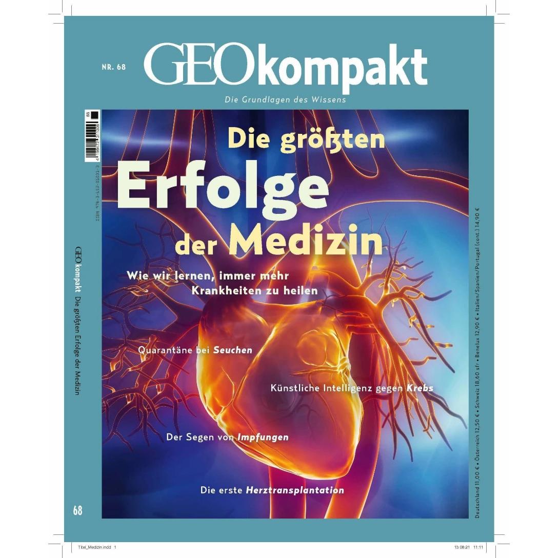 GEOkompakt 68/2021 - Die grossen Durchbrüche in der Medizin, Sachbücher von Markus Wolff, Jens Schröder