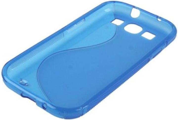 Produktbild König Design Schutzhülle TPU Case für Handy Samsung I9300 Galaxy S3 Transparent Blau