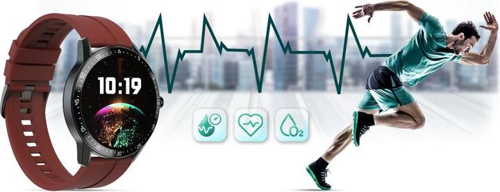 Actual product image Gino Rossi SW018-4, red colour (45 mm)