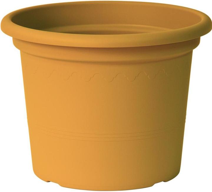 Euro3plast Bac à plantes GEO Ø 40 cm mangue jaune