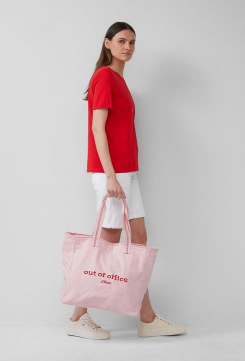 Image du produit S.Oliver Tasche Shopper aus Canvas mit Artwork
