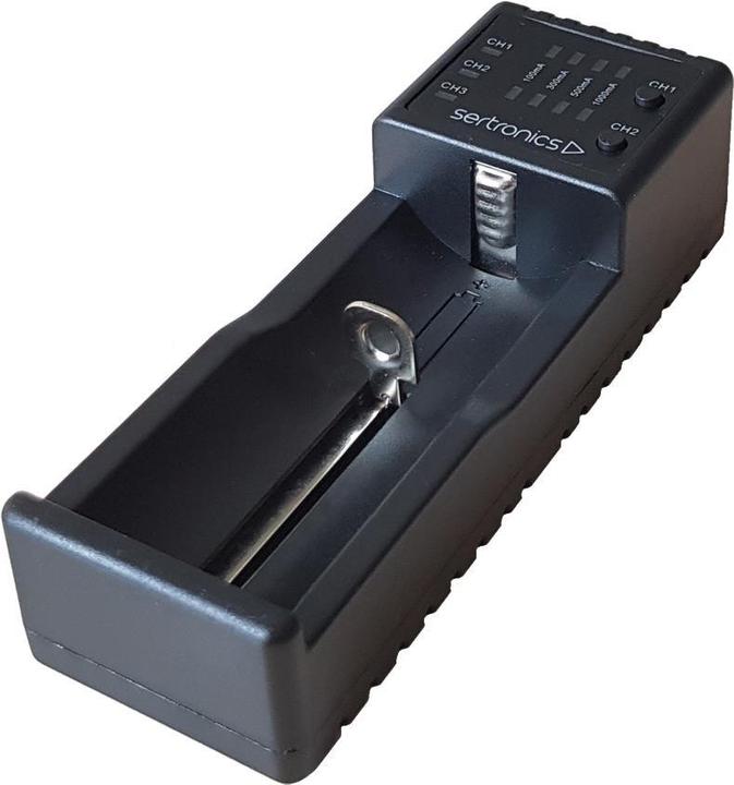 Produktbild Sertronics Ladegerät für Li-Ion Rundzellen und LiPo Akkus mit JST Stecker