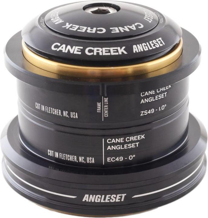 Actual product image Cane Creek AngleSet tapered headset, 1 1/8"-1.5", Trek E2, 0.5/1.0/1.5° kit, ZS44/28.6 | EC56/40