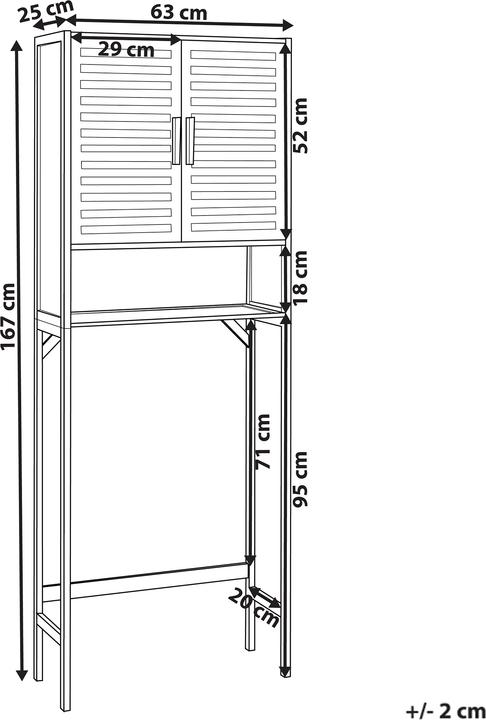 Actual product image Beliani Okarche