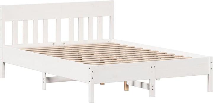 Image du produit vidaXL Bett mit Regal (150 x 200 cm)