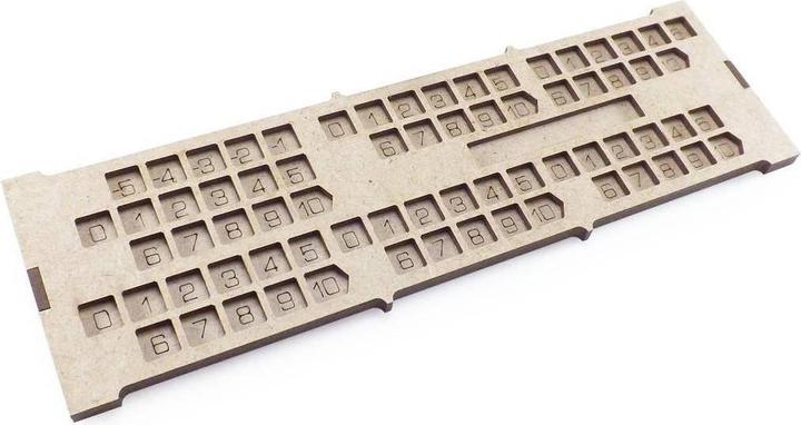 Produktbild Feldherr TEFO-PLYM - 5 Spielertableaus für Terraforming Mars (Schaumstoff)