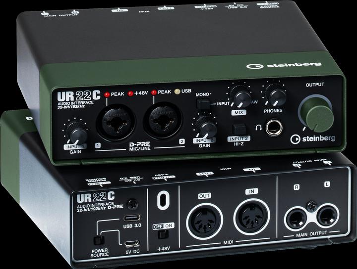 Image du produit Steinberg UR22C Vert (USB)