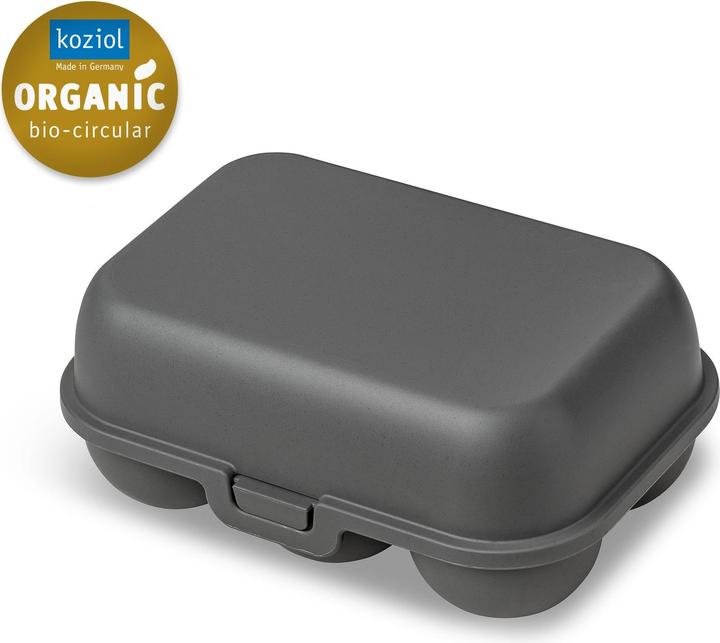 Immagine prodotto Koziol Egg Box To Go mini 17 x 11,8 cm, Grigio (1.40 l)