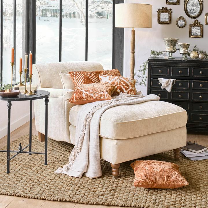Produktbild Loberon Chaiselongue Isa creme