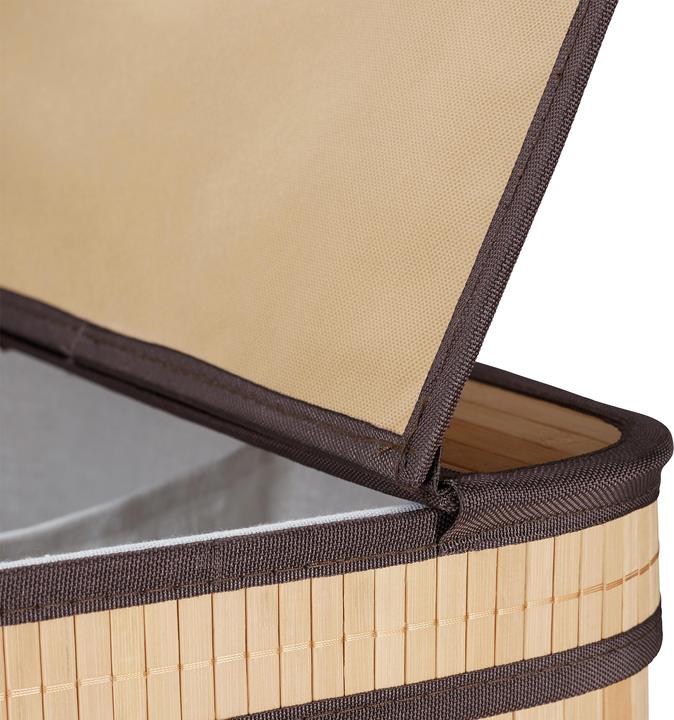 Actual product image Relaxdays Lidded Laundry Hamper (95 l)