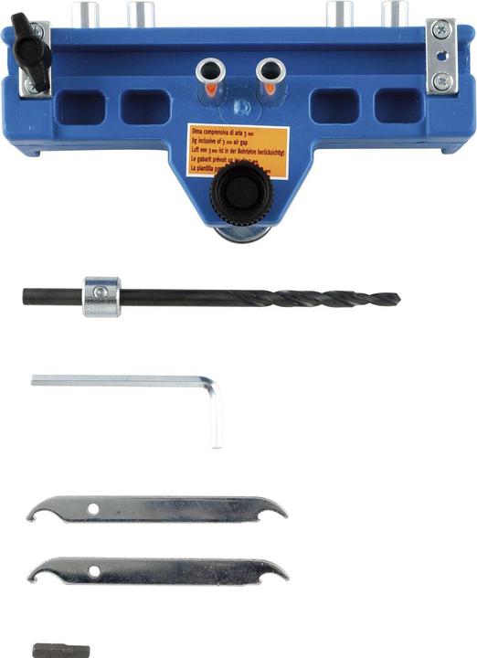 Actual product image SFS Stop tools 3-DIM light, 15 mm, hinge height 92 mm Chuck design
