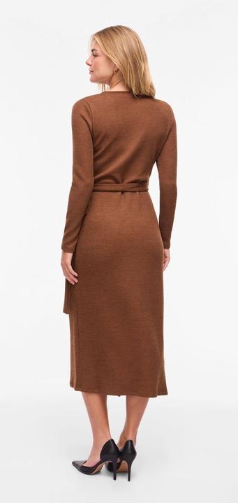 Produktbild Vila VIRAFFI Midi Kleid mit V-Ausschnitt (M)