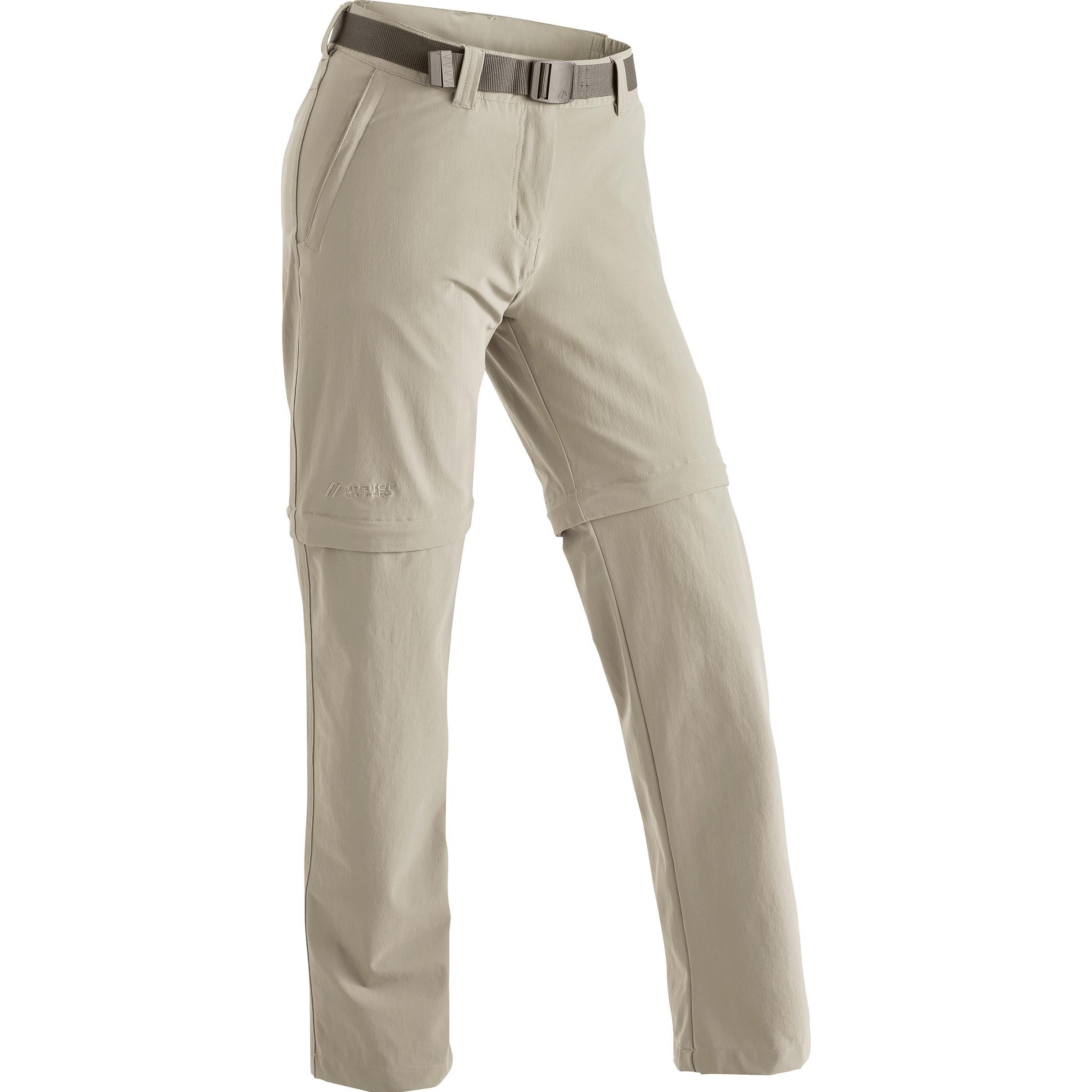 Maier, Damen, Outdoorhose, Nata 2 (44), Beige, 44