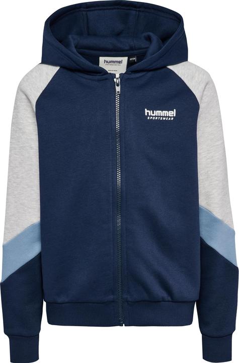 Produktbild hummel hmlJr Loose Blocked Zip Hoodie (104)