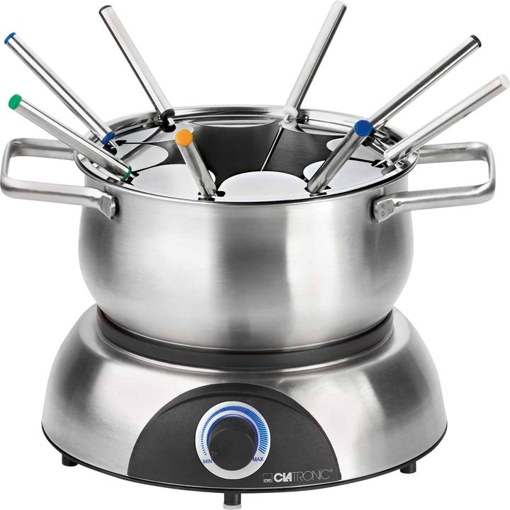 Clatronic FD 3783 (Fondue Chinoise, Käsefondue, Schokoladenfondue)