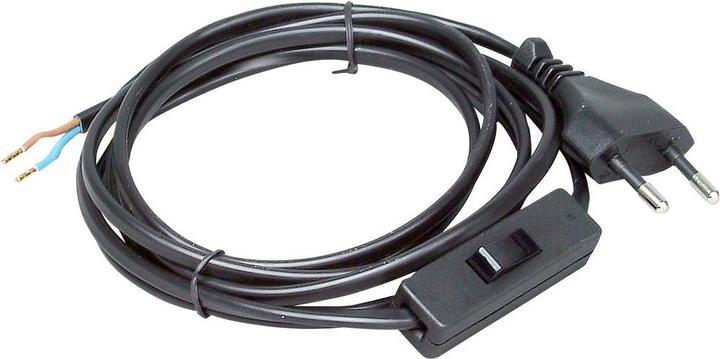Actual product image Kopp Cord switch Black 1 x Off/On 2.5 A 140305098 1 pc.
