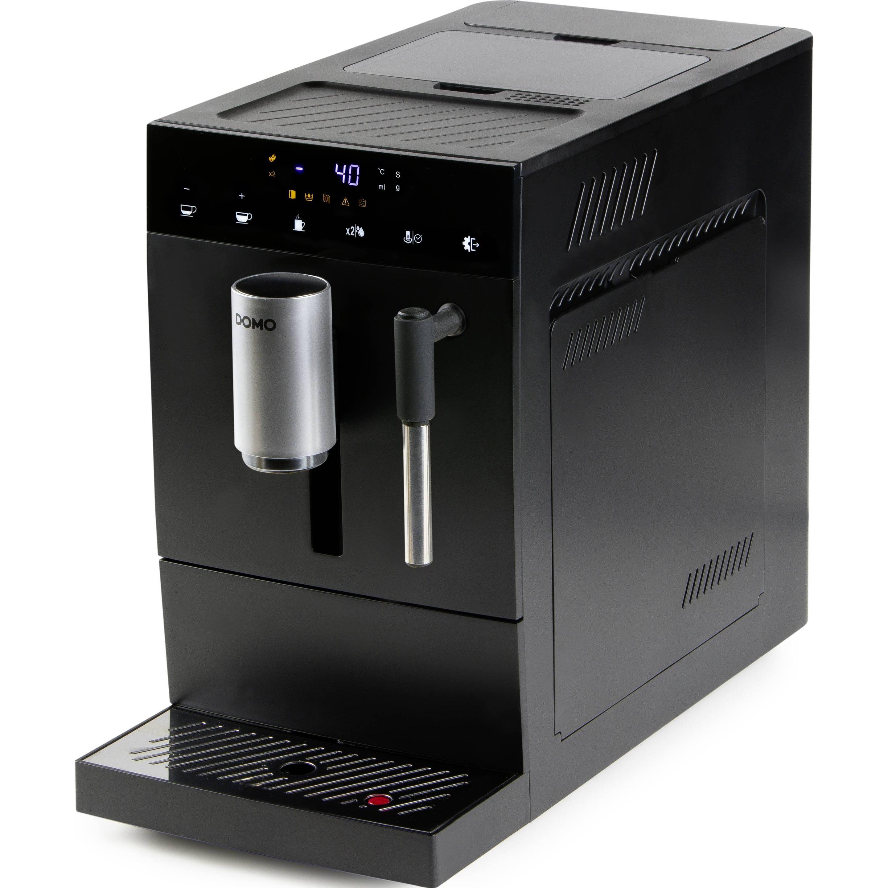 Domo Zwart Do1150k, Volautomatische Koffiemachine,