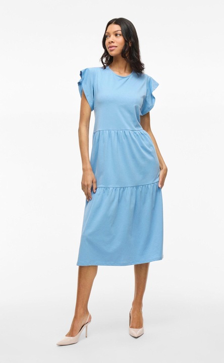 Image du produit Vila Kurzärmeliges Midikleid (XXL)