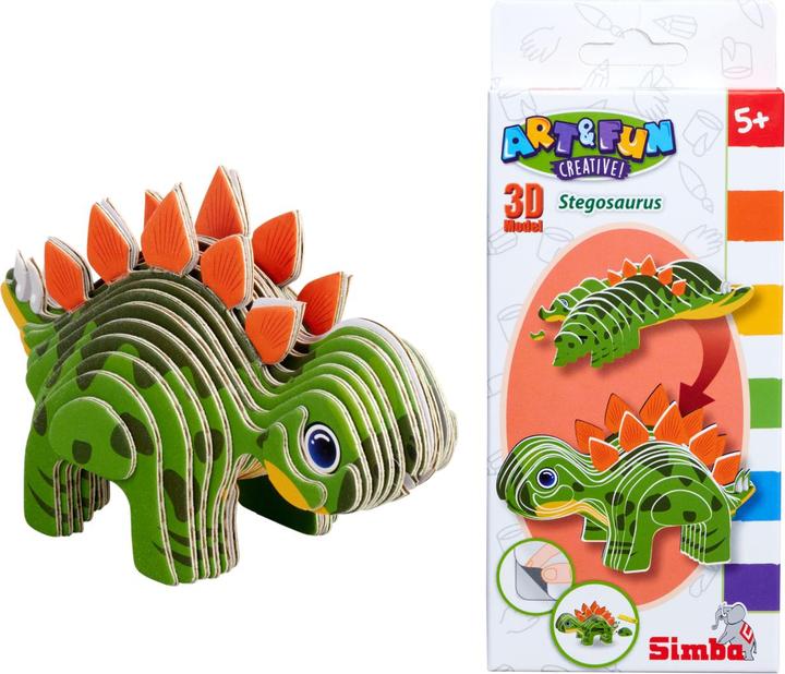Simba A&F 3D Modell Stegosaurus