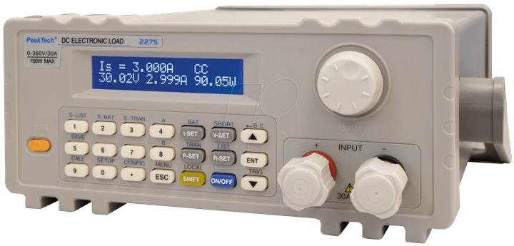 Peaktech 2275 Elektronische Last, 150 W, 0