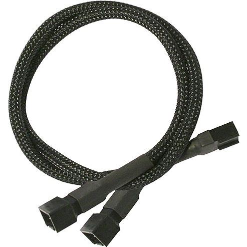 Thumbnail - Nanoxia, Verlängerungskabel, 3-Pin Molex Y-Kabel (0.60 m)